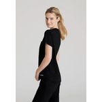 Flow Knit Scrub Top Black 5Xl
