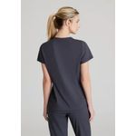 Flow Knit Scrub Top Pewter 4Xl