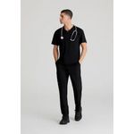 Flex Knit Scrub Top Black M