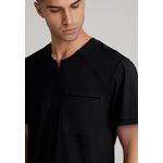 Flex Knit Scrub Top Black M