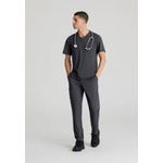 Flex Knit Scrub Top Pewter S