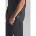Flex Knit Scrub Top Pewter L