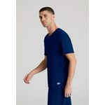 Flex Knit Scrub Top Navy M