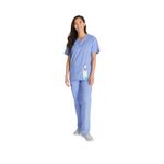 Signature Scrub Top Ceil Xl