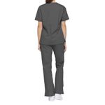 Signature Scrub Top Pewter Xl