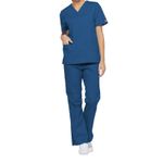 Signature Scrub Top Royal Blue L
