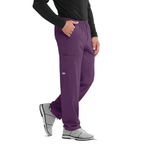 Structure Scrub Trouser Eggplant 5Xl
