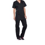 Breeze Womens Scrub Top Eggplant 5Xl