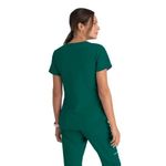 Breeze Womens Scrub Top Hunt Grn 3Xl