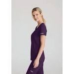 Reliance Womens Scrub Top Egpl 2Xs