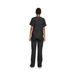 4700 Unisex Scrub Top Black 2Xl