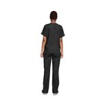 4700 Unisex Scrub Top Black Xs
