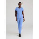 Serene Knit Scrub Top Ceil 3Xl