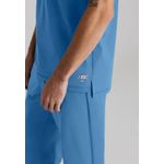 Flex Knit Scrub Top Ceil Xs