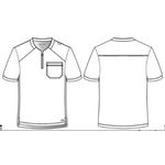 Flex Knit Scrub Top Ceil L