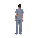 4700 Unisex Scrub Top Grey Xl