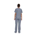 4700 Unisex Scrub Top Grey 2Xs