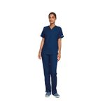 4700 Unisex Scrub Top Navy 3Xl