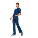 4700 Unisex Scrub Top Navy Xl
