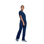 4700 Unisex Scrub Top Navy 2Xs