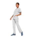 4700 Unisex Scrub Top White 3Xl
