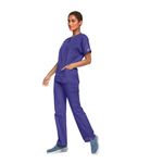 4700 Unisex Scrub Top Grape 3Xl