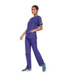 4700 Unisex Scrub Top Grape L