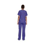 4700 Unisex Scrub Top Grape M