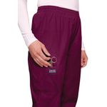 Unisex Scrub Trouser Wine S