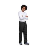 Drawstring Scrub Trs Black M