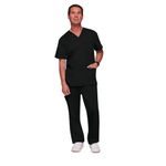 Revolution Scrub Top Black 2Xl