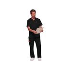 Revolution Scrub Top Black 3Xl