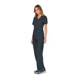 Revolution Mock Wrap Top Pewter Xs