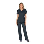 Revolution Mock Wrap Top Pewter 2Xs