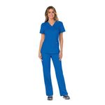 Revolution Mock Wrap Top Ro Blu M