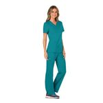 Revolution Mock Wrap Top Teal S