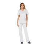 Revolution Womens Wrap Top White 2Xs
