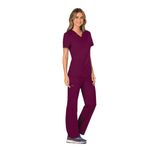 Revolution Mock Wrap Top Wine 3Xl