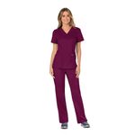 Revolution Mock Wrap Top Wine S