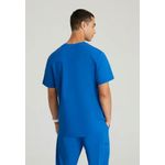 Flex Knit Scrub Top Royal Blue Xl