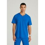 Flex Knit Scrub Top Royal Blue Xl