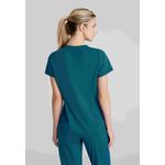 Flow Knit Scrub Top Bahama Blue 2Xl