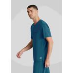Flex Knit Scrub Top Bah Blue S