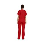4700 Unisex Scrub Top Red L