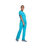4700 Unisex Scrub Top Turquoise L
