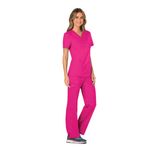 Revolution Mock Wrap Top Epink L