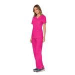 Revolution Mock Wrap Top Epink Xs