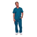 Revolution Scrub Top Car Blue Xs
