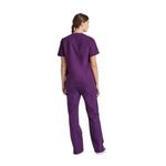 Signature Scrub Top Eggplant 3Xl