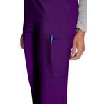 Signature Scrub Pants Eggplant M